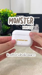 Monster XKT02 BT 5.3 หูฟังบลูทูธ หูฟังไร้สาย สเตอริโอเซอร์ราวด์ HIFI Bluetooth wireless headset TWS - Lazada