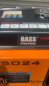 Bass BP-5024 3500W Power Generator - Brand from Poland - 6 Months Warranty