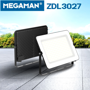 MEGAMAN ZDL 3027 LED Flood Light 100W/50W 6500K กันน้ำ IP65 โคมไฟกลางแจ้งพกพา
