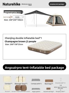 NatureHike | Inflatable Portable Waterproof Camping Tent