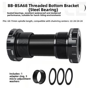 LEBYCLE | Ceramic BB For Shimano Hollowtech 52mm