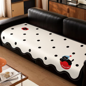 Cartoon Ice Silk Cooling Anti-slip Seat Cushion