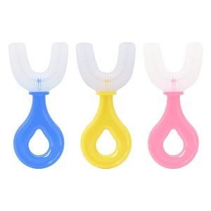 Bàn Chải Đánh Răng  Silicon Chữ U Siêu Mềm Cho Bé