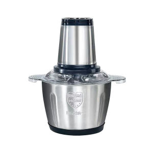 [HCM]MÁY XAY THỊT ĐA NĂNG CỐI INOX DUNG TÍCH 2 LÍT - 250W LƯỠI KÉP