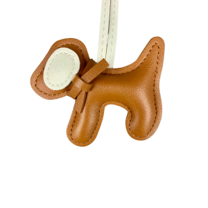 Phụ Kiện Túi Xách Hình Chó Bằng Da Dễ Mang Theo Phối Đồ Đa Dạng Có Vòng/dây Đeo Trang Trí Bằng Da PU Mang Lại Niềm Vui Hàng Ngày