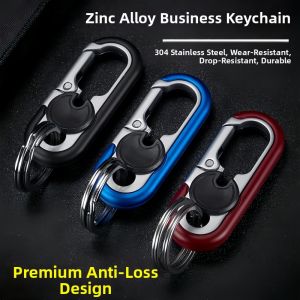 Creative Double Ring Keychain for Car and Motorcycle