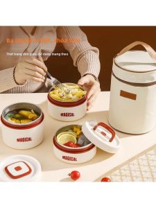 Hộp Cơm Inox Cách Nhiệt An Toàn Khi Sử Dụng Lò Vi Sóng