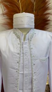 Beskap pengantin Jumbo motif Mutiara | Beskap pengantin pria