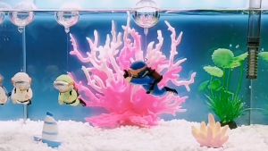 Hiasan Diver Figur Aquarium Aquascape Tank Ikan Dekorasi Penyelam Diving