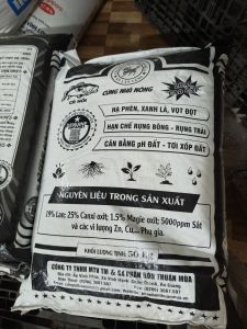 Phân bón LÂN đen humic viên - THUẬN MÙA (chiết lẻ từ bao 50kg)