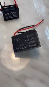 Fan Capasitor 1.5uf 2uf 2.5uf 3uf 3.5uf 4uf 5uf Motor Capacitor Kapasitor Kipas Condensor CBB61