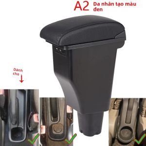 Kia Morning Tay Hộp Da PU/Nhựa ABS Trung Tâm Lưu Trữ Nội Thất Một Phần Đặc Biệt Trang Bị Thêm Cho Xe Kia Picanto Phụ Kiện Xe Hơi