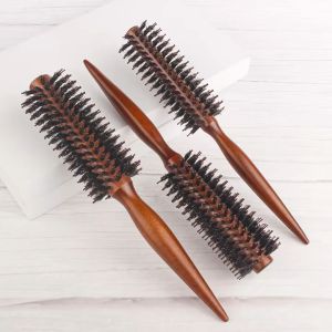 หวีไดร์ หวีม้วนผม หวีกลมทำจากไม้ สำหรับชุ่มชื่นและกระชับ พร้อมส่ง หนัก 40 บาท