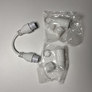 CCTV RJ45 Waterproof Connector IP67 Ethernet LAN Cable Connector Double Head Outdoor LAN Coupler Adapter Female to Female