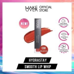 Make Over Lip Cream Matte Hydrastay Smooth Lip Whip
