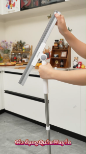 Cây lau kính ECOCO silicon 32cm 42cm 52cm thế hệ mớiChổi gạt sàngạt nước xoay 180 độ cán dài dễ dàng vệ sinh đa năng