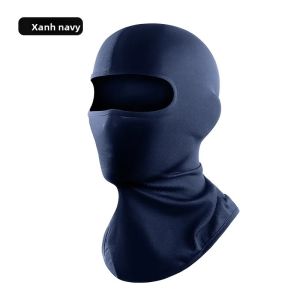 Mặt Nạ Đi Xe Bằng Vải Lụa Băng Thoáng Khí Thấm Mồ Hôi Nhanh Khô Chống Nắng Lót Mũ Bảo Hiểm Cho Xe Máy Mùa Hè Ngoài Trời An Toàn