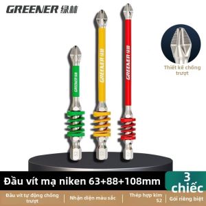 Greener | Mũi Vít Chữ Thập Cứng Cao Không Trượt