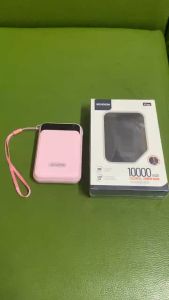 Sạc phòng Sendemn 10000mAh 2 giắc cắm - thời trang nhỏ gọn thiết bị cầm tay tụ hợp dây sạc tiện dụng