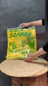 Kantong Plastik Sampah 60x100 Cm / Plastik sampah Hitam Isi 10 pcs Kantong Sampah Plastik Tebal 60 x 100 /Trash Bag Medis / Kresek Sampah Medis