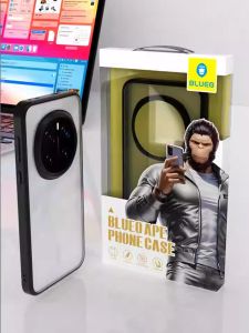 Blue Gorilla Armor Phone Case for Honor Magic7Pro Full Cover Anti-Fall Frosted Anti-Fingerprint Transparent Simple Fashion Protection Shell