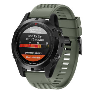 20mm 22mm 26mm Quick Release Silicone Strap Bracelet For Garmin Fenix 7 7S 7X 6 6X 6S Pro 5 5X 5S 3HR Plus Quick Fit Wristband