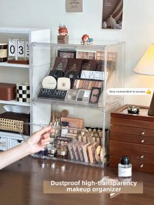 YA JIA LI JIA | Dustproof Cosmetics Organizer Large Capacity