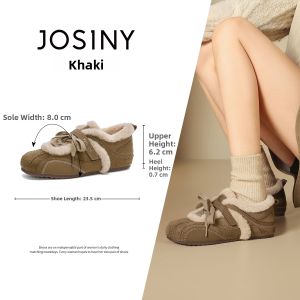 Josiny | Retro Winter Fur-lined Snow Boots