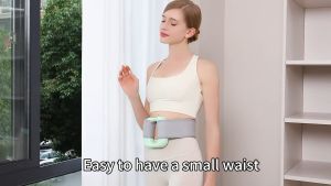 Mini Usb Vibration Yoga Massage Waist Belt Professional Relaxation Massage Tool Cross-border Fatty Acid Fascia Vibration Ring