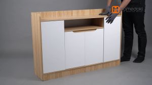 Homedoki: Rak Serbaguna Piring & Kabinet Dapur Multifungsi