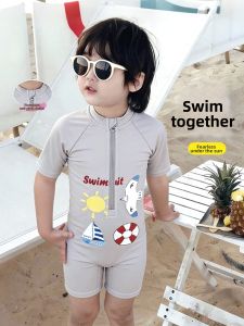 LANWEILIYANG | Boy Summer New Swimwear 1pc