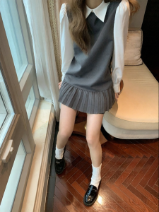 NIHAOKANONG | Bộ Đầm và Quần Short Tay Bóng Thiết Kế Mới