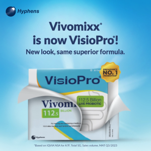 VisioPro® Capsule (4x30s) - 112.5 Billion Live Probiotics Count | For Gut & Immune Health