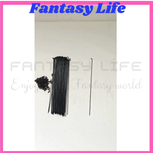 Fantasy Jari-jari Sepeda 27.5 Warna HITAM Spoke Harga untuk 36 PCS Panjang 272 mm Sepeda MTB