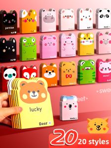DISCO BEAR | Portable Mini Cute Reward Notebook for Primary School Students