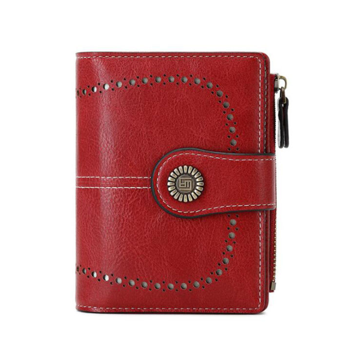 MISTLETOE Small Women Leather Wallet Large Capacity Card Holder RFID  Blocking Coin Purse for Women Money Organizer 2025 Birthday Gifts Lazada  PH