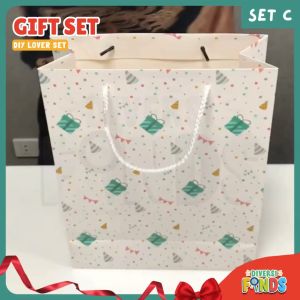Christmas Special Gift Set Packs - DIY Lover Set - Set C - with FREE Card and Paper Bag