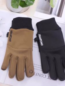 GTUBIKE Autumn Winter Outdoor Cycling Gloves Gym Fitness Sports Running Warm Touch Screen Nonslip Gloves Motorcycle Gloves