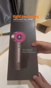 (Free shampoo and conditioner)Supersonic Hair Dryer HD08 (Four colors) with Flyaway attachment