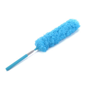 Microfiber Dust Brush Retractable Stainless Steel Long Handle Car Household Cleaning Tools Dusting Brush
