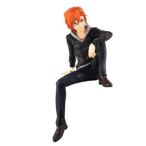 Bandai | BSD Anime Figures Nakahara Chuuya Figure Dazai Osamu figures standing posture action figurine PVC collectibles Models Dolls 22cm