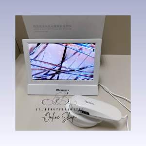 High Definition Wireless WIFI Hair Follicle Detector Salon Hair Instrument Magnifier for Personal Care And Health Inspection Hair Scalp Machine 头皮检测仪毛囊高清理发店头发测试仪器皮肤面部分析带屏幕一体机