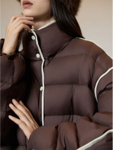 Thick Warm Duck Down Coat For Women Short Style Autumn Winter