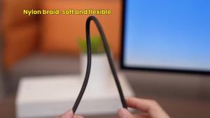 20Gbps USB C Extension Cable 240W USB3.2 4K 120Hz Type C Video Extension Cord Male to Female For Hub PS VR2 iPhone MacBook Switc