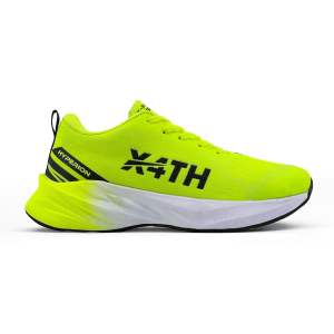 X-Fourth HYPERION Neon Green - Sepatu Trainer Olahraga Daily Running Lari Sekolah Pria Wanita Sneakers Kasual Senam Fitness Gym longrun speedrun