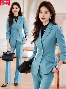 XINYU | High-End Stylish Womens Suits Autumn Winter