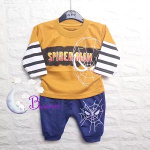 JOVA Baju Bayi Laki-Laki Setelan Anak Cowo Lucu 6-12 Bulan