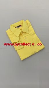 KEMEJA PENGAWAS LENGAN PANJANG KUNING LICIN KOSHIBO - FH014