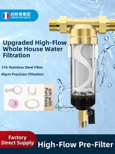 CHUANGXINZHE | Automatic Backwash High Flow Whole House Water Pre-filter