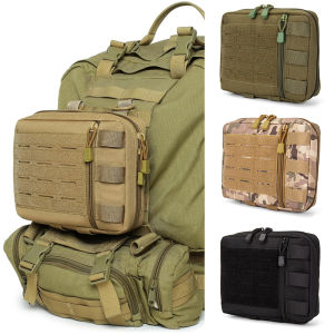 New Tactical Modular Bag EMT EDC Organizer Tool Pouch Bag Multi-Purpose Molle Utility Laser-Cut Admin Pouch Hunting Accessories